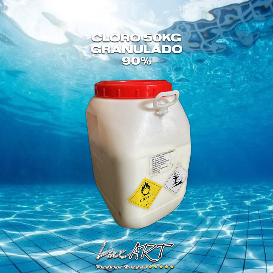 Cloro granulado 90% de 50kg